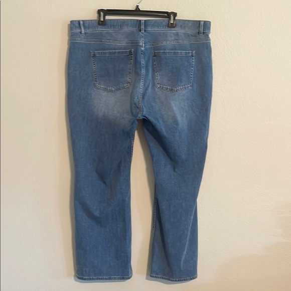 Soft Surroundings Women Relaxed Fit Pull On Blue Jeans 2X Stretch Contemporary - Picture 4 of 15